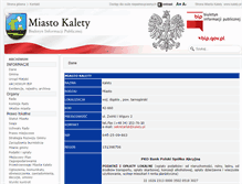 Tablet Screenshot of bip.kalety.pl